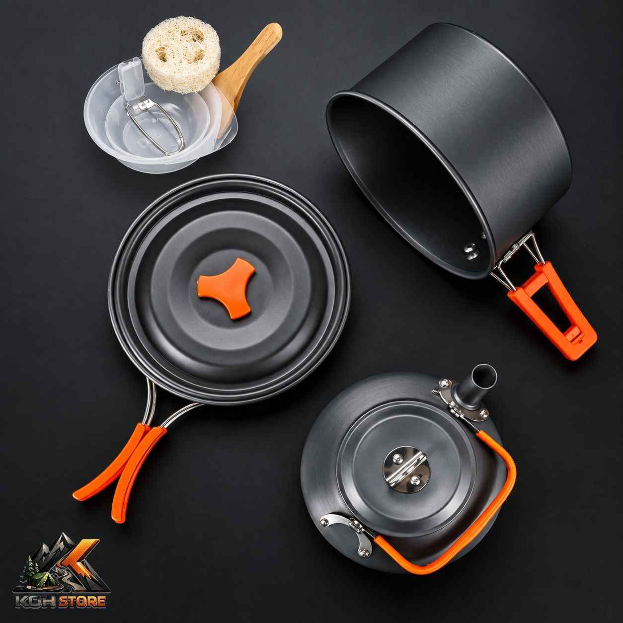 ست ظروف کوهنوردی و کمپینگ دونفره COOKINGSET