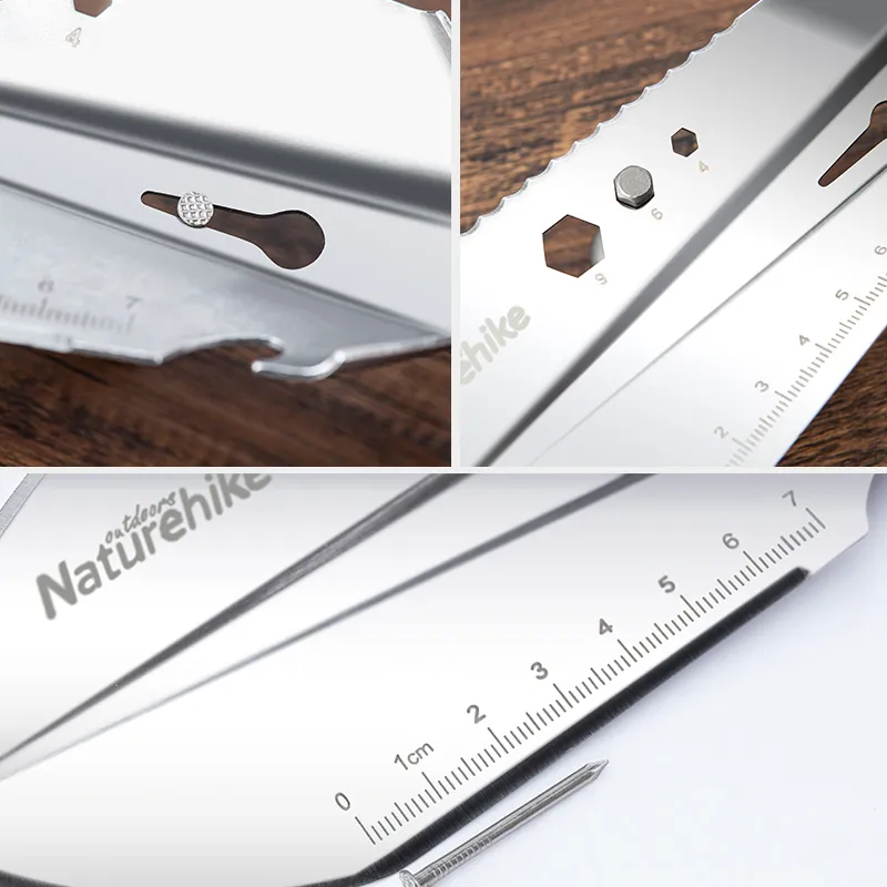 بیلچه نیچرهایک چند منظوره – استیل – NH20GJ001