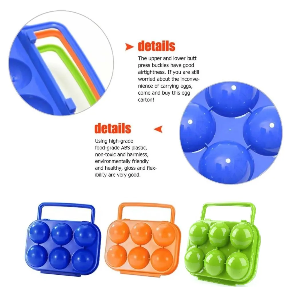 جا تخمه مرغی 6تایی egg holder