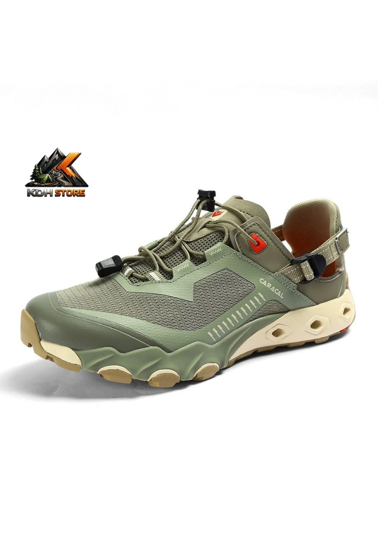 صندل جلو بسته مردانه کاراکال مدل CA-4607A