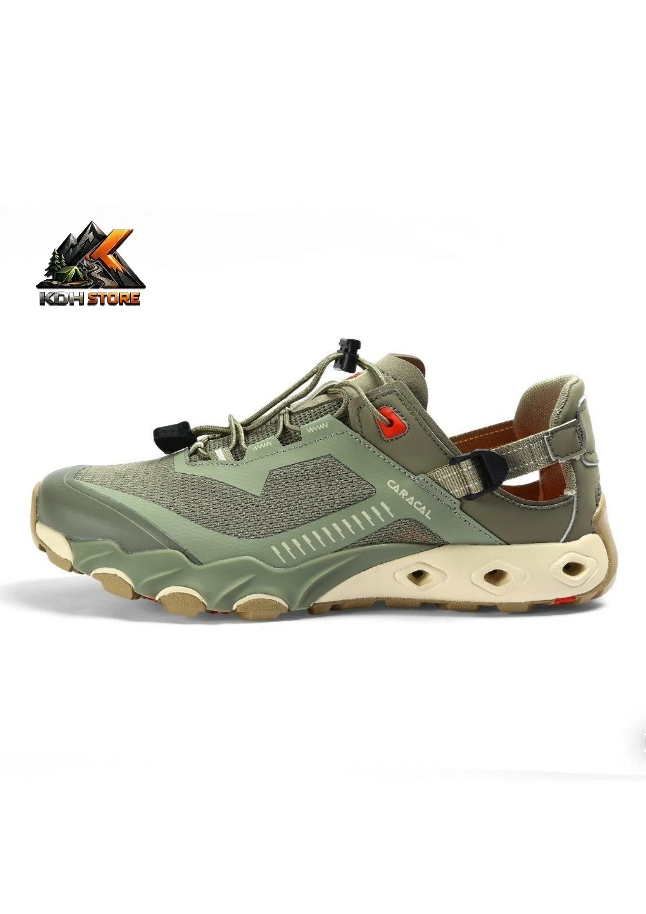 صندل جلو بسته مردانه کاراکال مدل CA-4607A