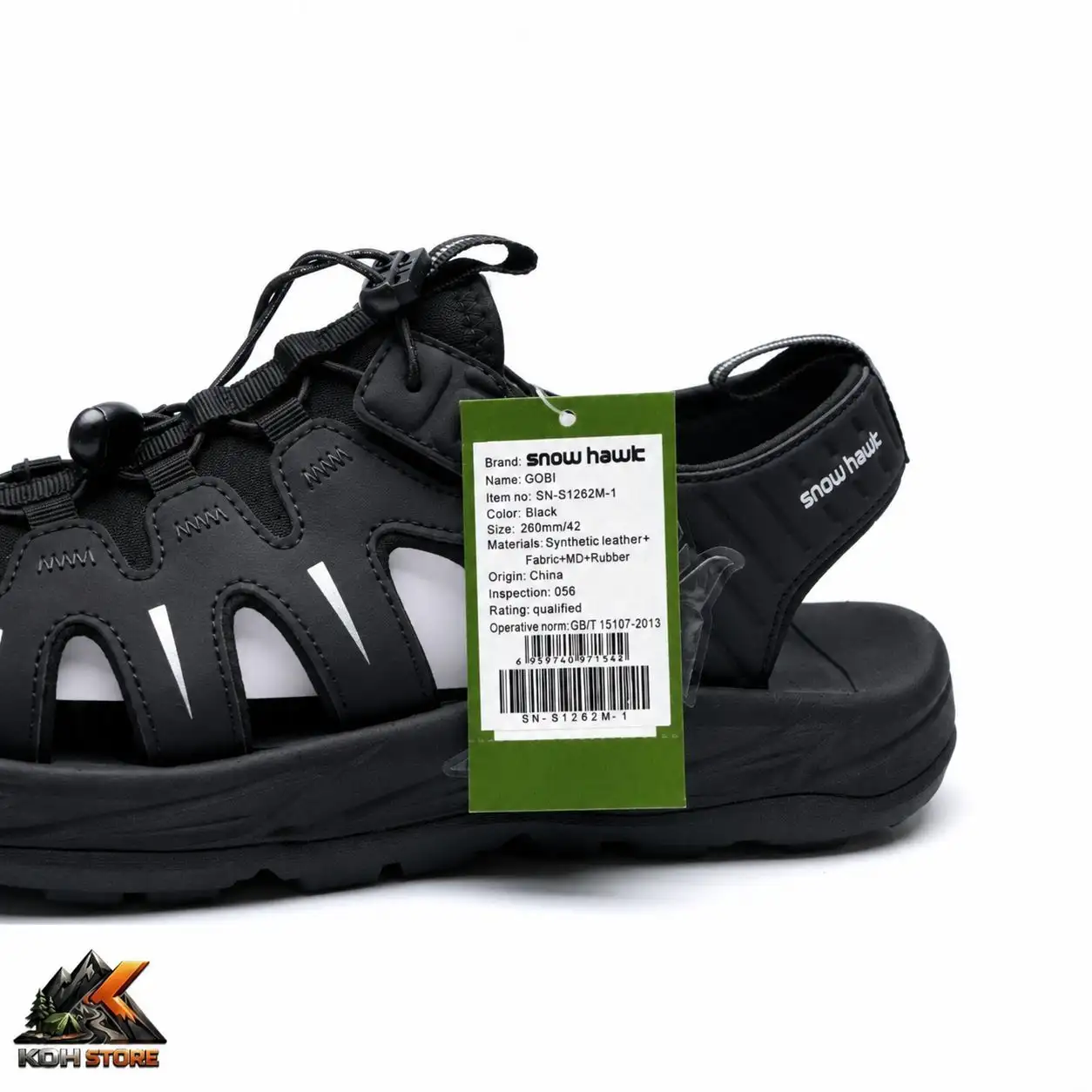 صندل جلو بسته مردانه اسنوهاک مدل GOBI کد SN-S1262M