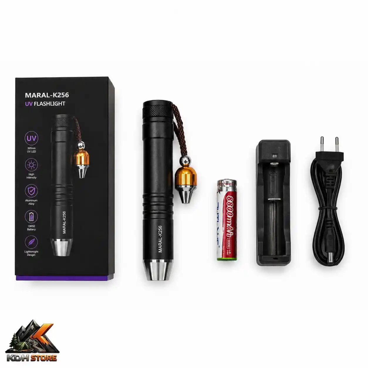 چراغ قوه UV مدل Maral-k256