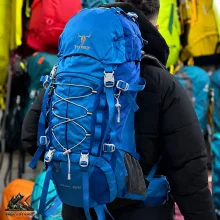 کوله‌پشتی کوهنوردی (کله گاوی) PEKYNEW مدل Adventure، ظرفیت ۴۵+۵ لیتر