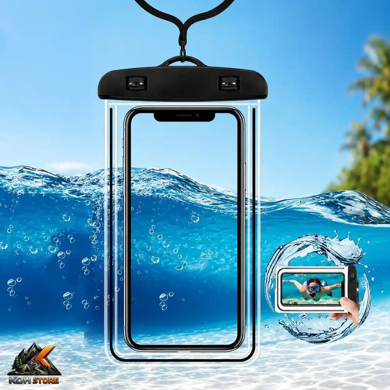 کیف ضد آب موبایل هولستر مدل PK-009 | کاور گوشی