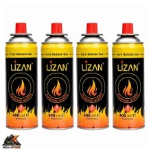 کپسول گاز کوهنوردی استوانه ای 220 گرم (پک 4 عددی)