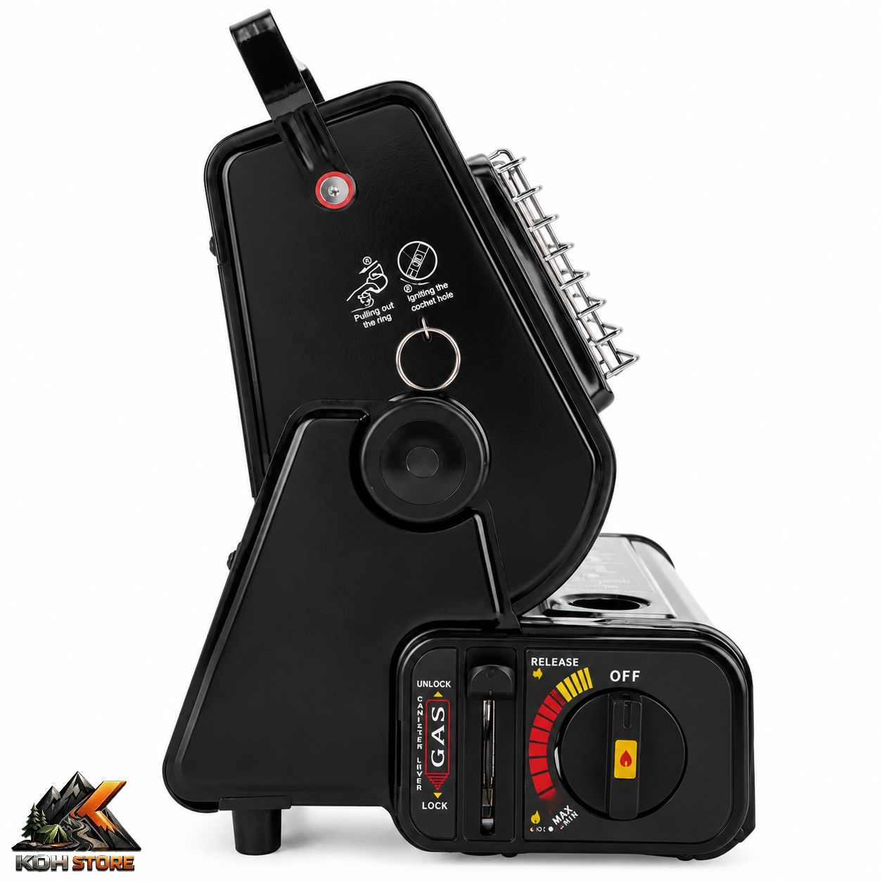 بخاری سفری دو کاره مدل YC-808B