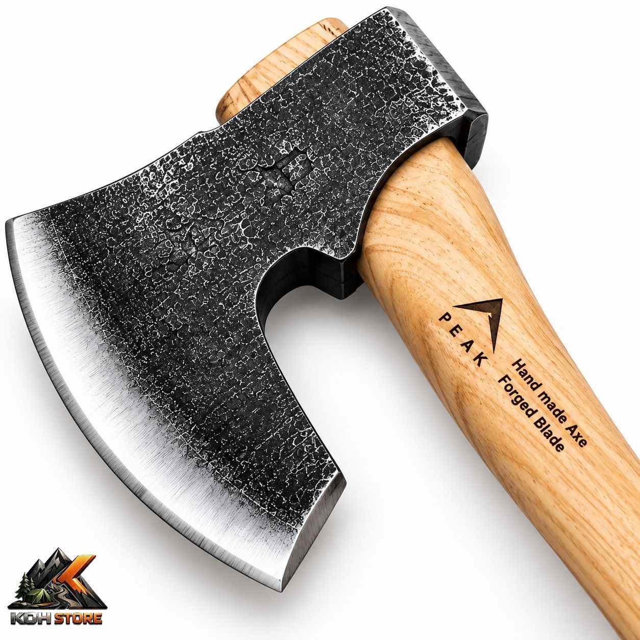 تبر آهنگری‌شده طبیعت‌گردی PEAK مدل 60 سانتی‌متری