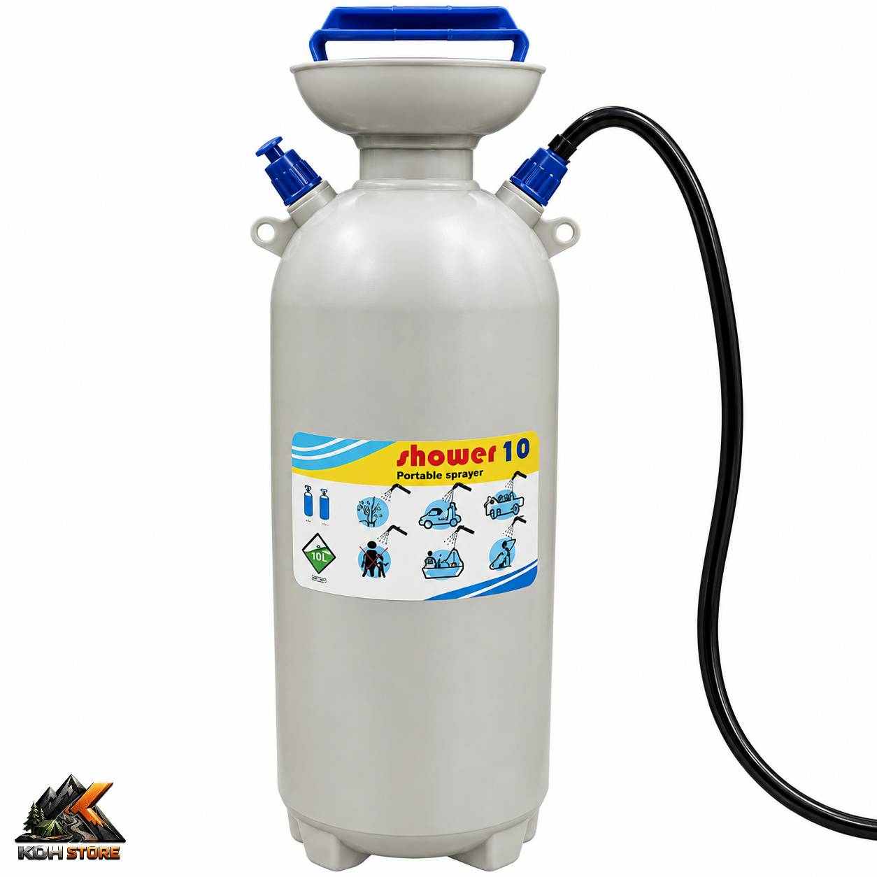 دوش کمپینگ 10 لیتری مخزن دار Shower