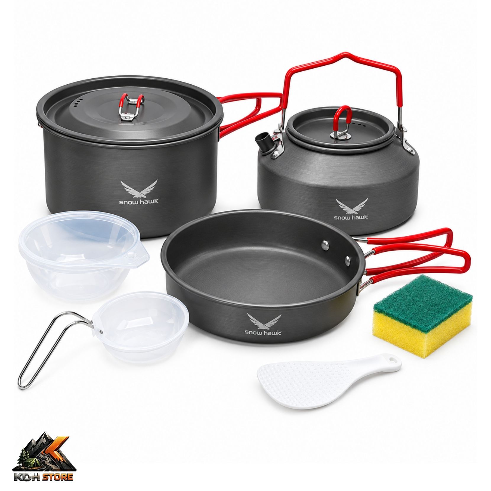 ست ظروف دو نفره اسنوهاک مدل SN-T112